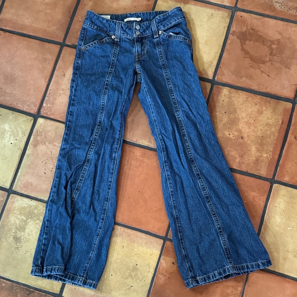 Levi's Dark Blue Flare Jeans